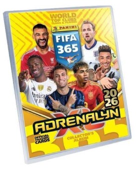 Fotbalové album na karty Panini FIFA 365 2025/2026 Adrenalyn - Binder