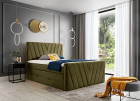 Boxspring Candice Rozměr: 140 x 200 cm, látka: Nube 33