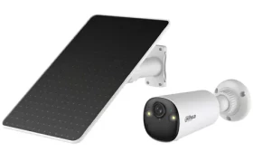 Dahua Apollo Bullet C1 bílá / Venkovní IP kamera / WiFi 6 / 4K 8MP / Solární panel / Baterie (DH-KIT-EUR/IPC-BF8CP-0210B-XL-)