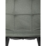 Jídelní židle, zelená, sametová látka, DCL-X7015 GRN2