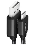 AXAGON BUMM-AM10AB HQ Datový kabel USB-A 2.0 - microUSB 1m černá (BUMM-AM10AB)