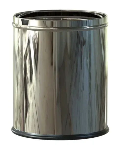 ALDA Room Basket 7 l / Odpadkový koš / nerez ocel / lesklá