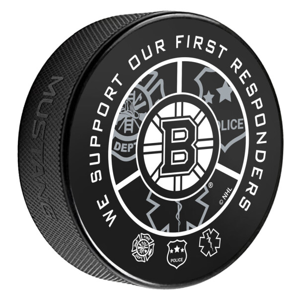 Mustang Puk Boston Bruins NHL Printed First Responders