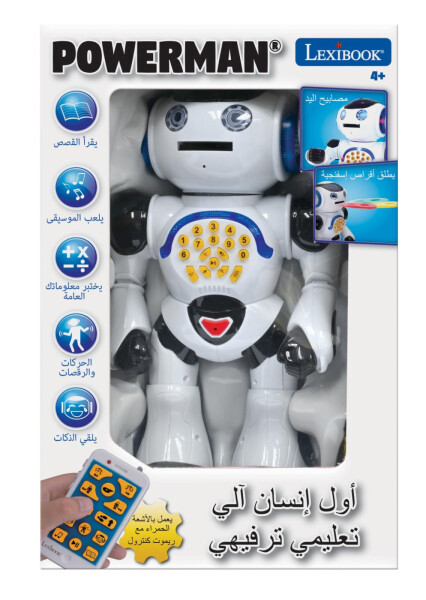 Lexibook arabsky mluvící robot Powerman - Alltoys Lexibook