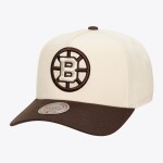 Mitchell & Ness Pánská kšiltovka Boston Bruins NHL Brown and Cream Pro Snapback