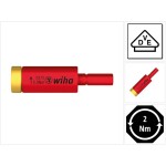 Wera 136076 Momentový klíč Click-Torque X 7 (10 ÷ 100 Nm) s nástavci 16 ÷ 32 mm pro tepelná čerpadla/klimatizace. Typ 9530 (Sada 4 dílů)