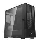 DarkFlash DK415 černá / mATX / 2x 120 mm / 3x USB-A / průhledná bočnice / bez zdroje (DK415 Black + 2 fans)