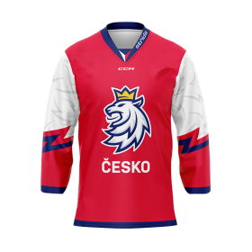 Fan dres CCM Český Hokej ČESKO červený Velikost: