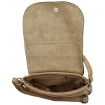 Trendy dámská koženková crossbody kabelka Rashida new, béžová
