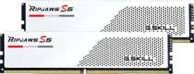 G.Skill Ripjaws S5 White 32GB (2x16GB) 5200Mhz / DDR5 / PC5-41600 / CL40-40-40-83 / 1.1V / XMP 3.0 (F5-5200J4040A16GX2-RS5W)
