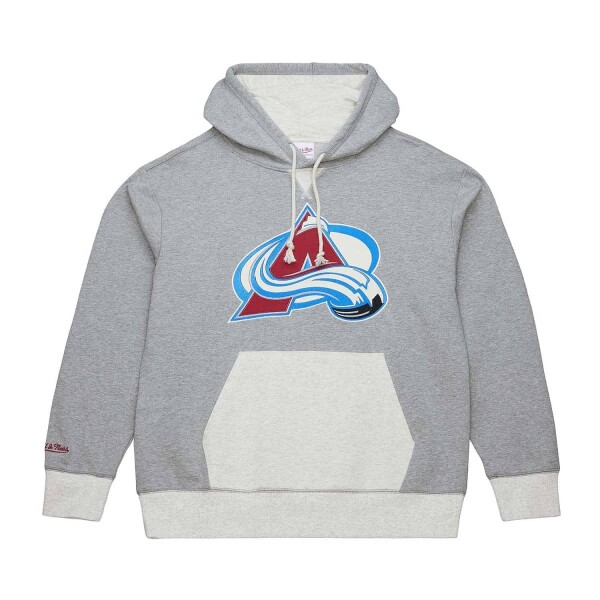 Mitchell & Ness Pánská mikina Colorado Avalanche NHL Heritage Collection Fleece Hoodie Current Logo Velikost: M