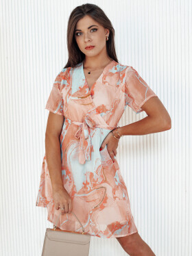 CHICLOVE šaty oranžové FashionStreet EY2517 XS