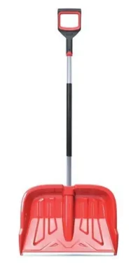 PROSPERPLAST Hrablo na sníh SNOWER 55 ALUTUBE červená / 55 cm / Hliníková rukojeť (IAR55TB-R444)