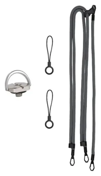 Sunnylife GS022 šedý / Popruh na krk / pro DJI Osmo Pocket 3 / nastavitelný, odnímatelný (OP3-GS022-GY)