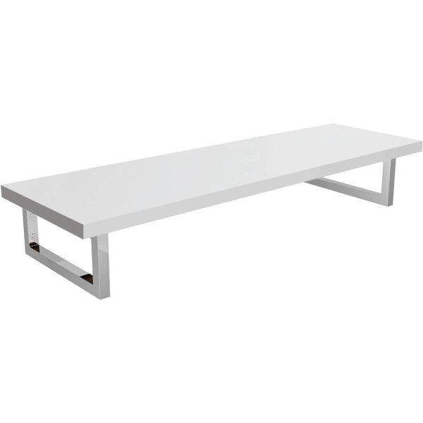 CERANO - Deska pod umyvadlo Navira Pro + 2 konzole pod desku - bílá matná - 100x46x3,6 CER-606060