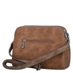 Stylová dámská crossbody kabelka Nikola, hnědá