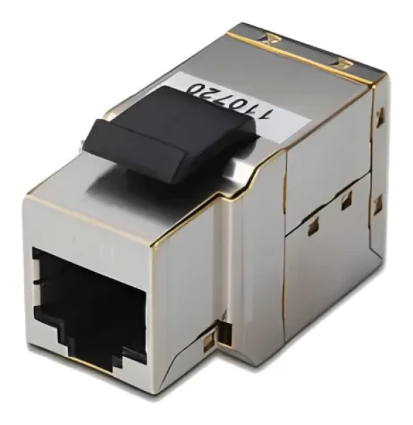 Digitus Modulární spojka CAT6A stíněná RJ45-RJ45 / Spojka / na panel (DN-93906)