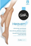 Dámské hladké ponožky HEAVEN 8DEN nero UNI