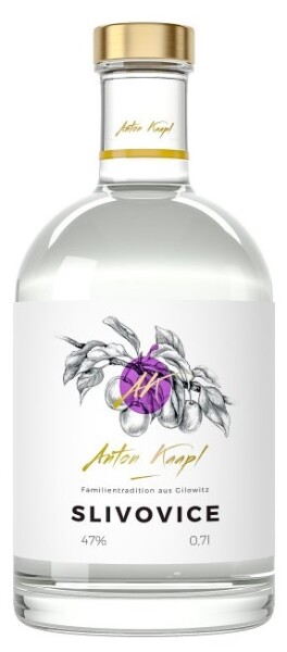 Anton Kaapl Slivovice 47% 0,7 l (holá láhev)