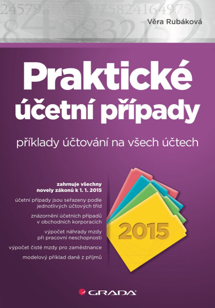 Praktické účetní případy 2015 - Věra Rubáková