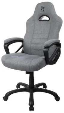 AROZZI ENZO Woven Fabric / Herní židle / šedá / látkové čalounění / nosnost 95kg (ENZO-WF-GYBK)