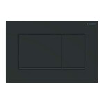 GEBERIT - Kombifix Set předstěnové instalace, klozetu Oudee Vortex a sedátka softclose, tlačítko Sigma30, matná černá/černá SANI15CA5134