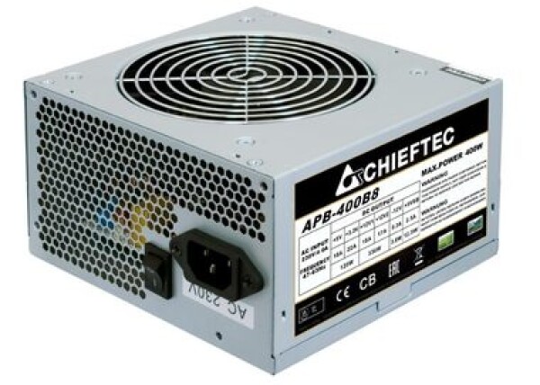 CHIEFTEC APB-400B8 Value series / ATX / 400W / 80 Plus White / Aktivní PFC / 120 mm (APB-400B8)