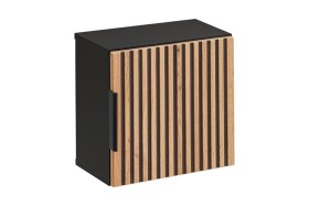 COMAD - Horní skříňka Qubik 35x35cm XILO BLACK WOTAN 5907611656402