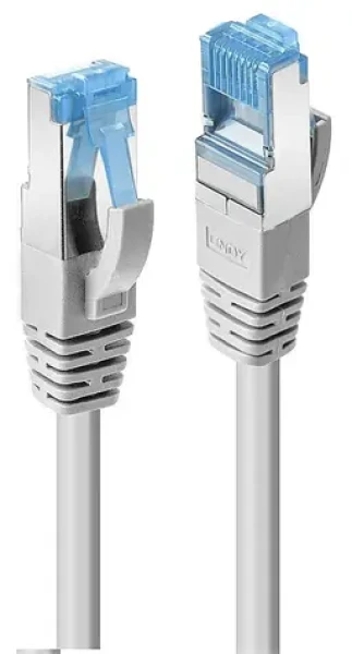 Lindy Patch kabel Cat6a šedá / Patch kabel / U/UTP / RJ-45 / 15 m / LSZH (47619)
