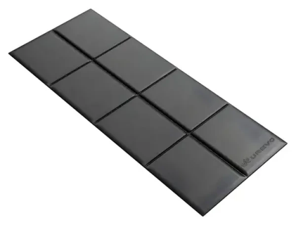 Urevo URFE001 černá / Podložka pod cvičební vybavení / 160 x 65 cm / skládací (URFE001)