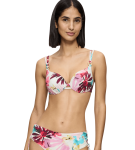 Dámská plavková podprsenka Summer Fleur WP - Triumph tmavá kombinace tyrkysové (M025) 042B