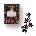 Rifle Paper Co. Vánoční mini puzzle Nativity 100 dílků, multi barva, papír
