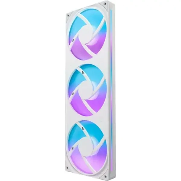 NZXT F360 RGB Core single frame fan unit bílá / Ventilátor / 3x 120mm / Fluid Dynamic Bearing / 30 dB @ 2400 RPM (RF-U36HF-W1)