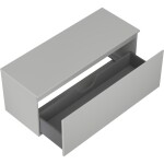 MEXEN/S - Orio koupelnová skříňka pod umyvadlo 120 cm s deskou, 1 šuplík, šedá mat 91A10-12047-1-BFC62