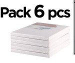 Artix PP98-2030-6 bavlněné malířské plátno 20 x 30 cm, pack 6 ks