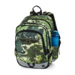 Bagmaster ALFA 25 B školní tříkomorový batoh – stíhačky