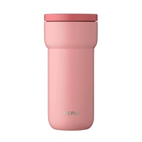 Mepal Cestovní termohrnek Ellipse Nordic Pink 375 ml, růžová barva, kov, plast