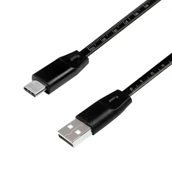 LogiLink USB-A - USB-C 1m černá / Kabel USB / USB 2.0 / 5V/3A (CU0157)