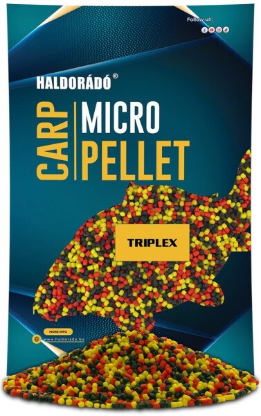 Haldorádó Pelety Carp Micro Pellet 2,5mm 600g - Triplex,Haldorádó Pelety Carp Micro Pellet 2,5mm 600g - Triplex