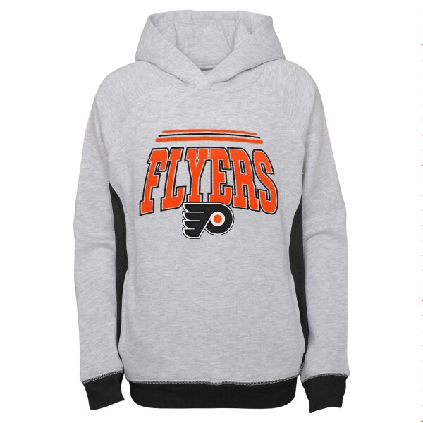 Outerstuff Dětská Mikina Philadelphia Flyers Power Play Raglan Pullover Velikost: Dětské let)