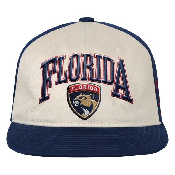 Outerstuff Dětská kšiltovka Florida Panthers NHL Flatbrim Arch Deadstock Snapback