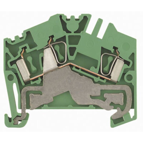 Weidmüller 1772090000-100 svorka ochranného vodiče pružinová svorka zelenožlutá 100 ks