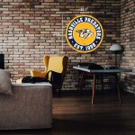 Mustang Cedule Nashville Predators NHL 22" Round Distressed Logo