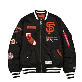 New Era Pánská bunda San Francisco Giants MLB Alpha Industries MA-1 Bomberjacke Velikost: 2XL