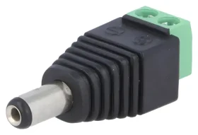 DC konektor 2,1x5,5 mm se svorkovnicí / Redukce / pro LED pásky (DC/SEC-5.5/2.1-M)