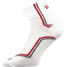 VOXX Ponožky slabé KROTON se stříbrem BÍLÉ (3 páry) 35-38 101420