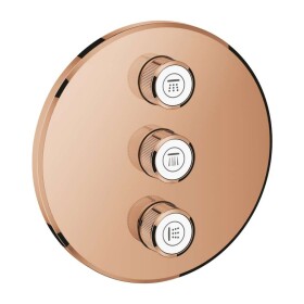 GROHE - Grohtherm SmartControl Třícestný ovladač pod omítku, Warm Sunset 29122DA0