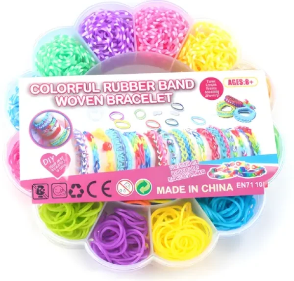 Gumičky Loom Band Květina
