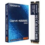 GIGABYTE Gen4 4000E SSD 1TB / M.2 2280 Gen 4 / R: 4000 MBps / W: 3900 MBps / MTBF: 1.5mh / 3y (G440E1TB)