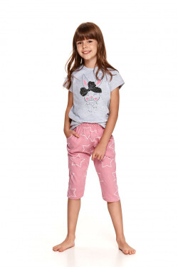 Dívčí pyžamo model 15408563 šedá Taro
